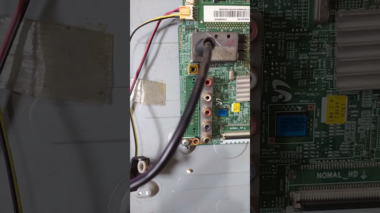 tes unit MB Samsung LA32D403 buat bosq Sujana P di lazada☺☺🙏