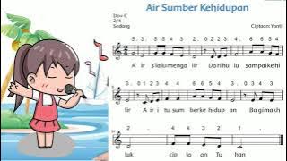 Lagu Air Sumber Kehidupan / SBDP Kelas 5 Tema 9 Subtema 1