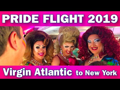 Videó: A Virgin Atlantic Pride Járatán DJ, Drag Queen Bingo és Singalongok Lesznek