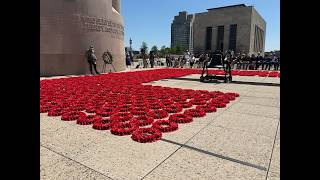 Wreaths laid at museum centennial ceremony for 441 Kansas Citians who died in WWI