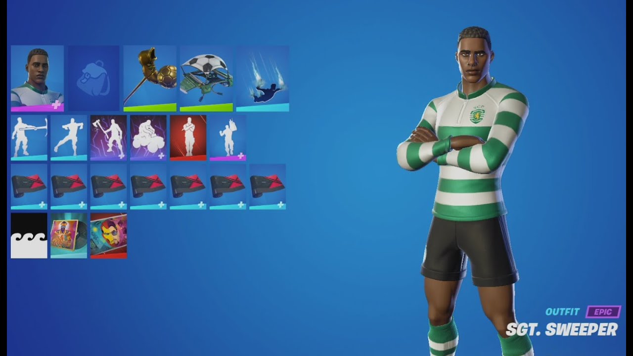 SGT SWEEPER Skin Showcase in Fortnite
