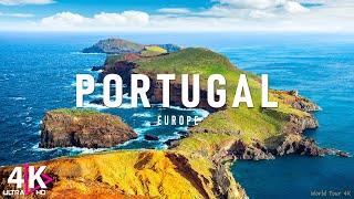 PORTUGAL (4K UHD)  Relaxing Music Along With Beautiful Nature  4K Video Ultra HD