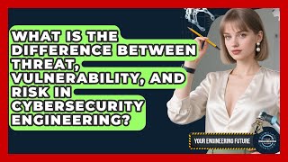 What Is The Difference Between Threat, Vulnerability, And Risk In Cybersecurity Engineering?