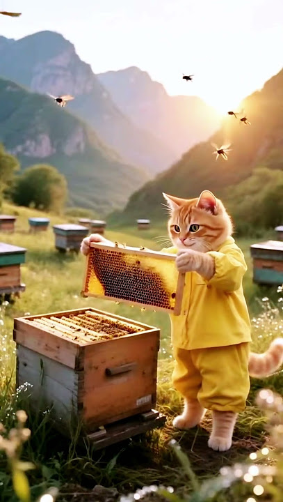 'A Day in the Life of a Hardworking Cat ' #shorts
