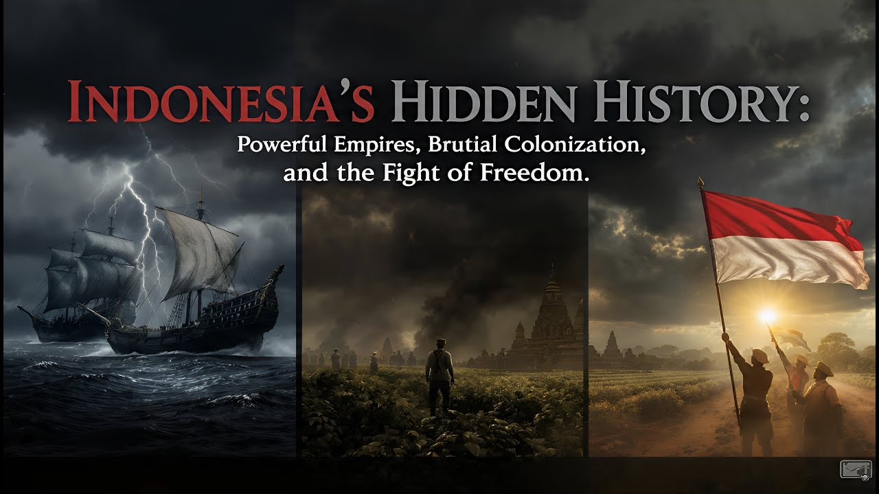 Indonesia’s Hidden History: Powerful Empires, Brutal Colonization & Fight for Freedom