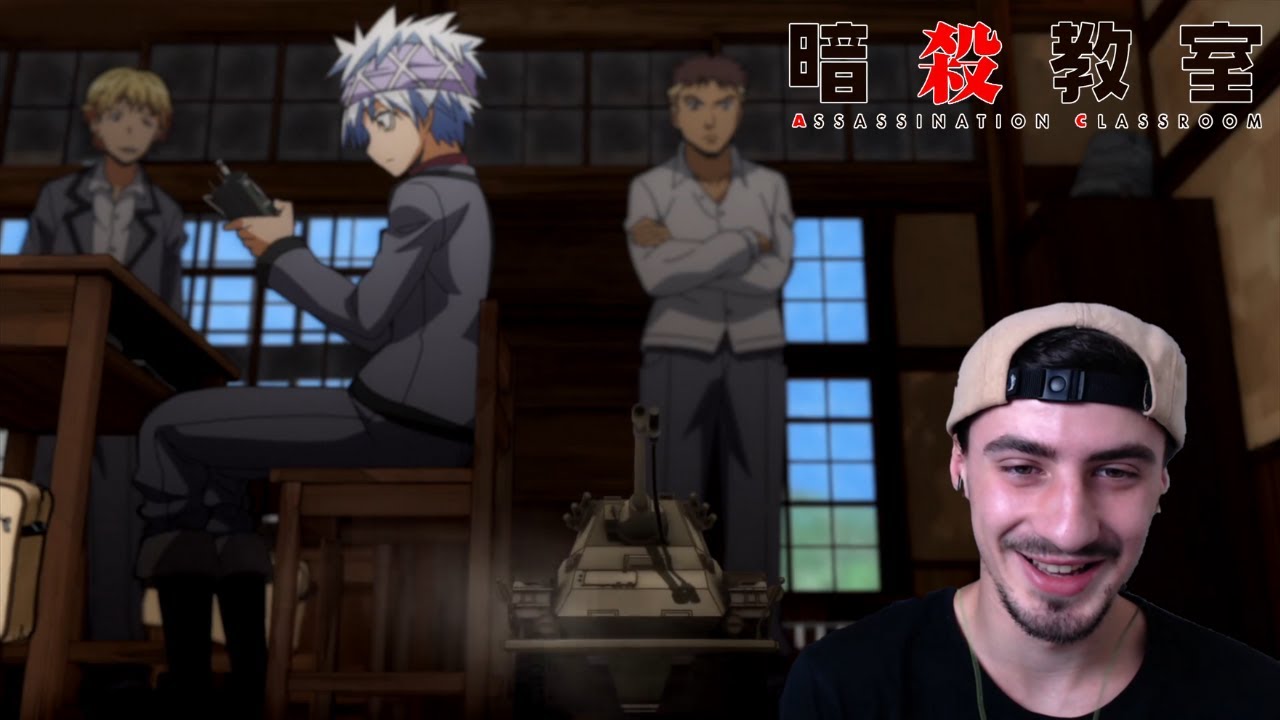 Tank Time Assassination Classroom Season 2 Episode 4 Reaction 暗殺教室 第２期 4話 反応 Youtube