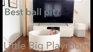 LITTLE BIG PLAYROOM ball pit Review! || Worth buying ?