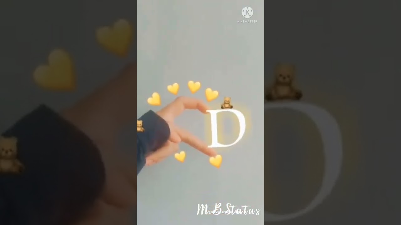 D Name Status | D Love Whatsapp Status | D Letter Status Video | 