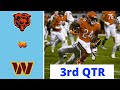 Chicago Bears vs. Washington Commanders Full Highlights 3rd QTR | NFL Week 5, 2023