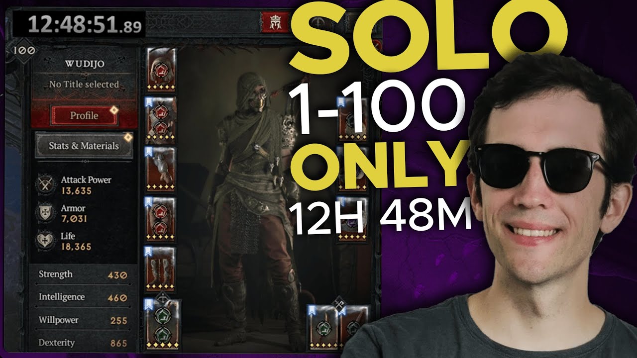 Diablo 4 - How I reached Level 100 in under 13 Hours