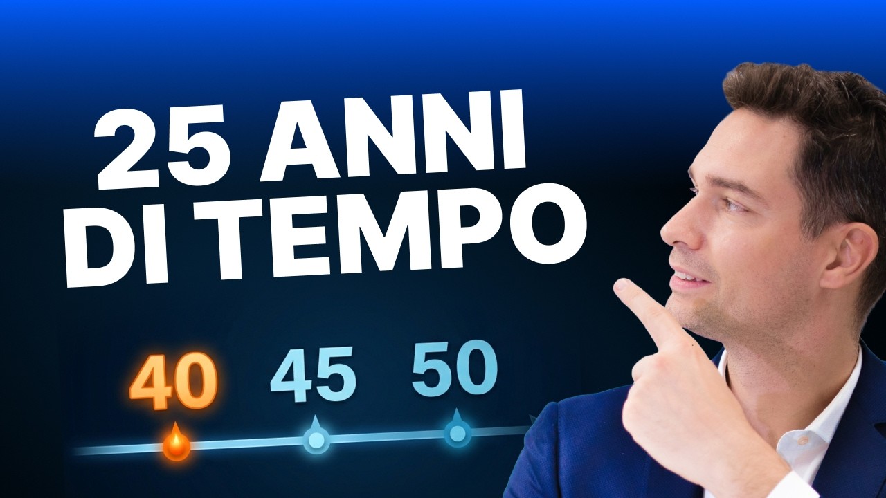 A 40 anni è troppo tardi per investire? La verità, numeri alla mano