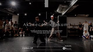 Akanecchi×Takumi " Clothes Off / Kehlani (feat.kwn) " @En Dance Studio SHIBUYA