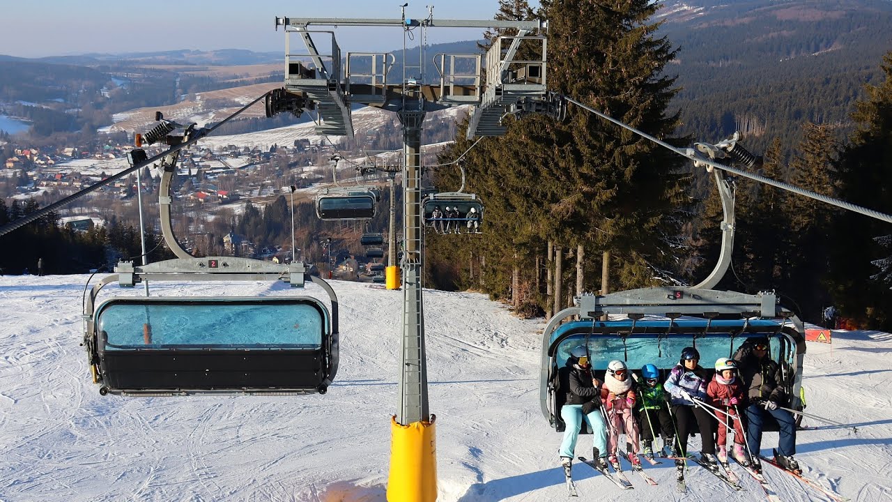 Deštné v Orlických horách - Studený vrch 04.02.2025