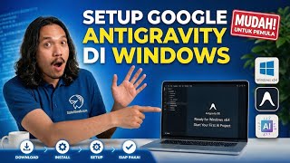 Cara Install Google Antigravity IDE di Windows | Bikin Aplikasi Pakai AI Agent screenshot 3