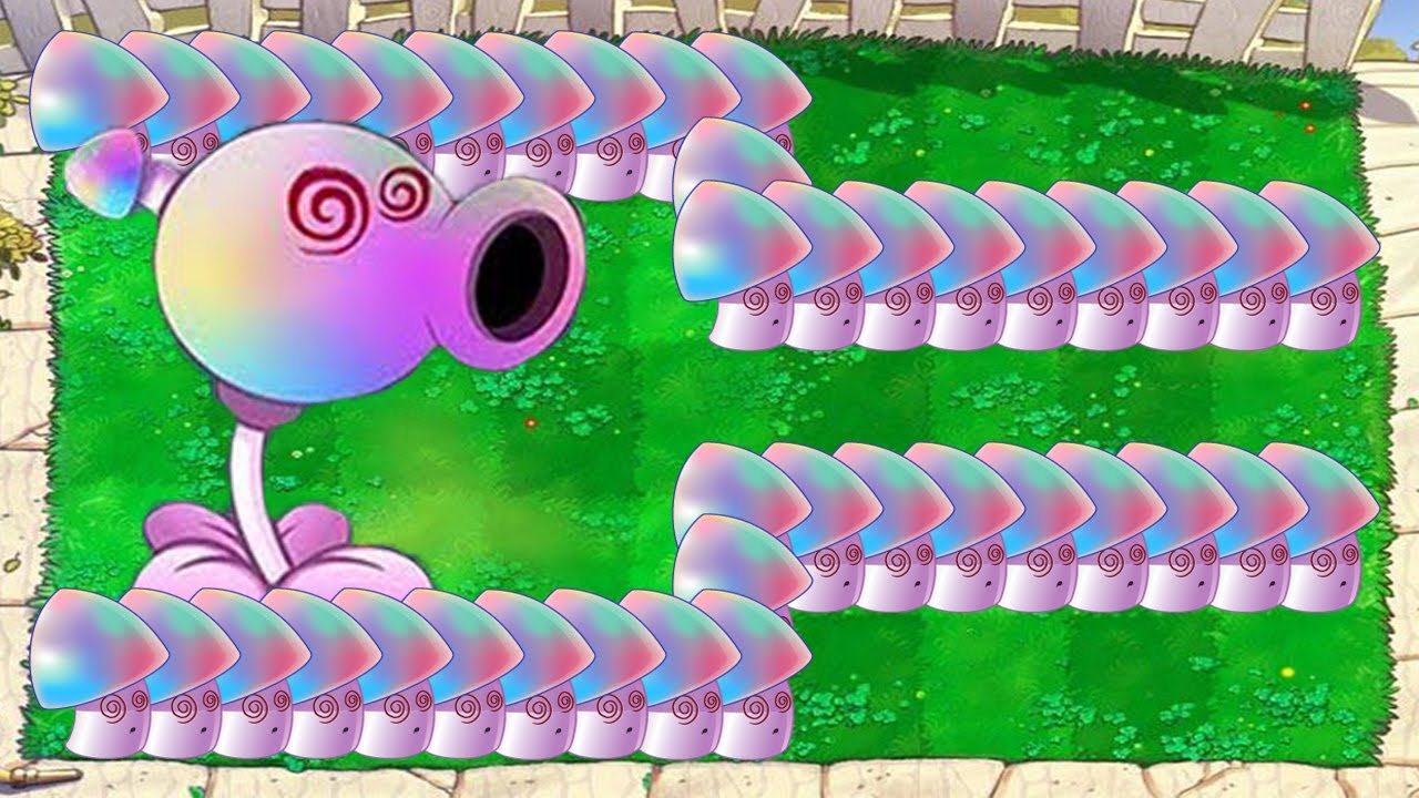 99 Hypno Pea Vs Giga Gargantuar Vs Dr. Zomboss - Plants vs Zombies ...