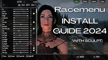 How to Install the Racemenu Mod (Alternate) |  Skyrim Special Edition