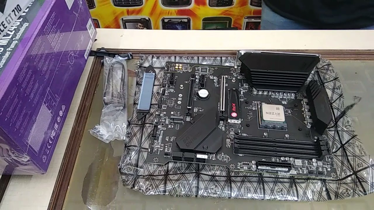 Unboxing AMD Ryzen 5950X MSI Gaming Plus B550 - YouTube