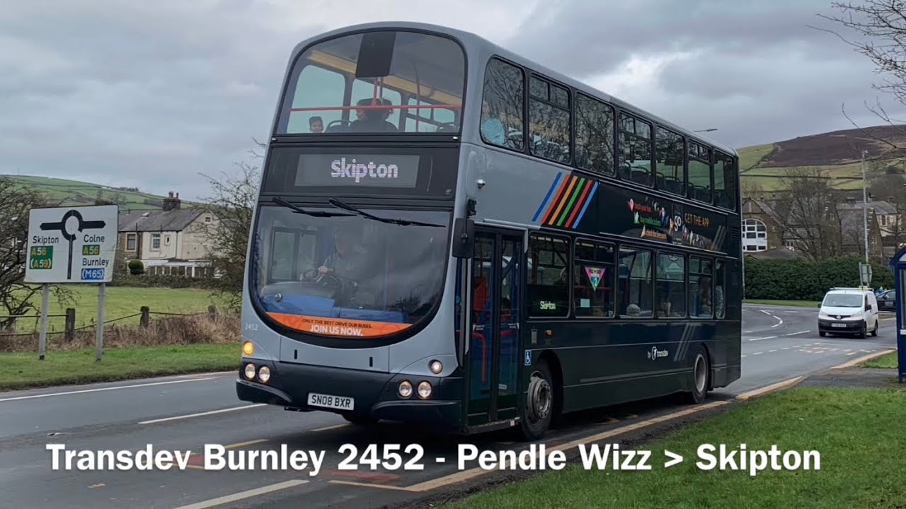 Transdev 2452 Volvo B9TL (Voith/€4) SN08BXR - Withdrawn Route