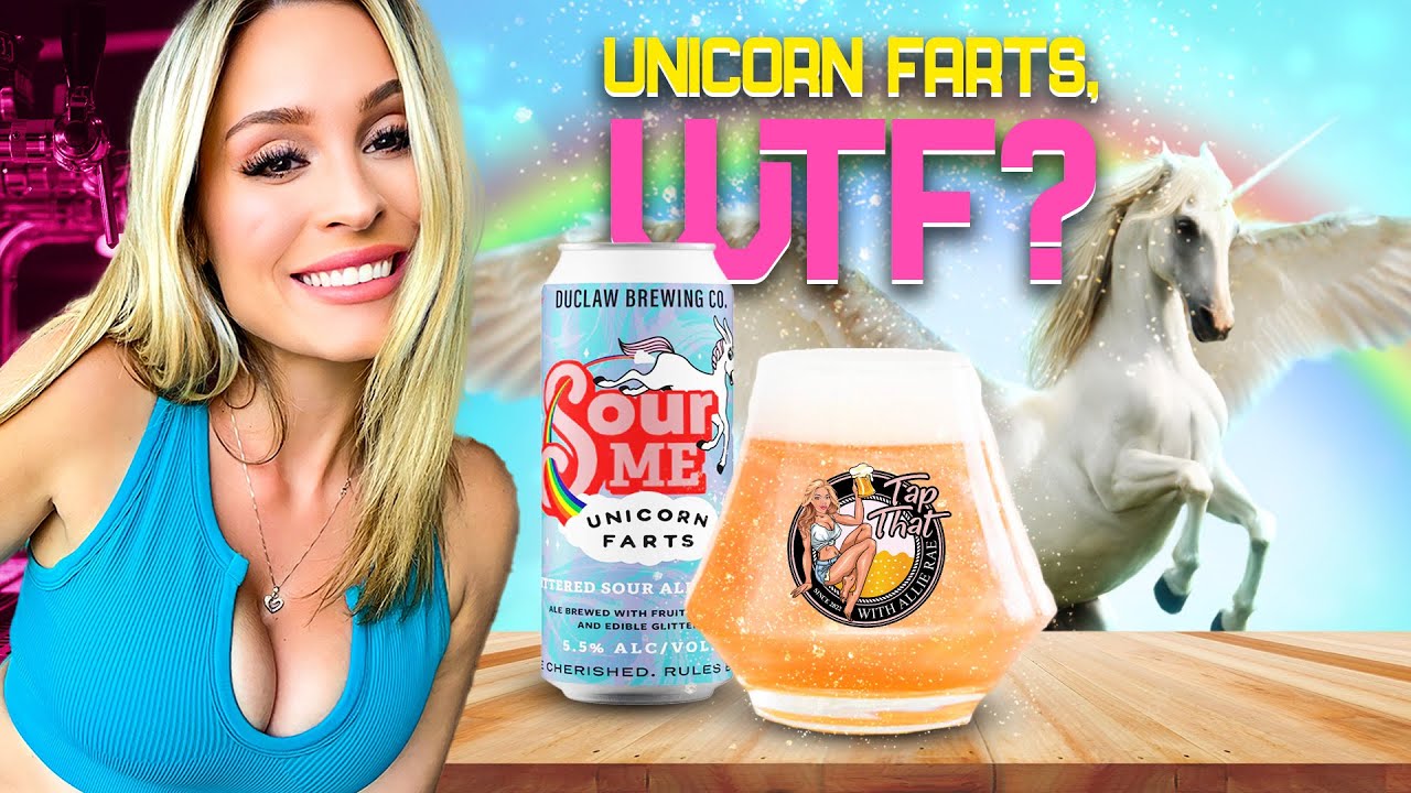 Glitter Bomb Sour Me Unicorn Farts by Duclaw Brewing Craft Beer Review