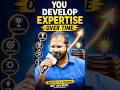You Develop Expertise Over Time Mr. Ayush Sinha #forumias #awfg #mgp #frc #tapasya #ias #ips #cse