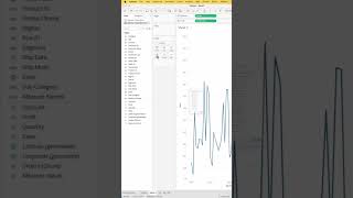 #Tableau - Move a Reference Line with a Set Action
