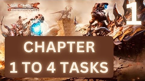 Mecha Domination:Rampage - Chapter 1 To 4 Tasks Gameplay Walkthrough