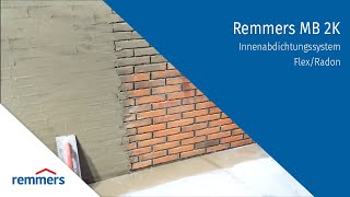 Remmers MB 2K - Innenabdichtungssystem Flex/Radon