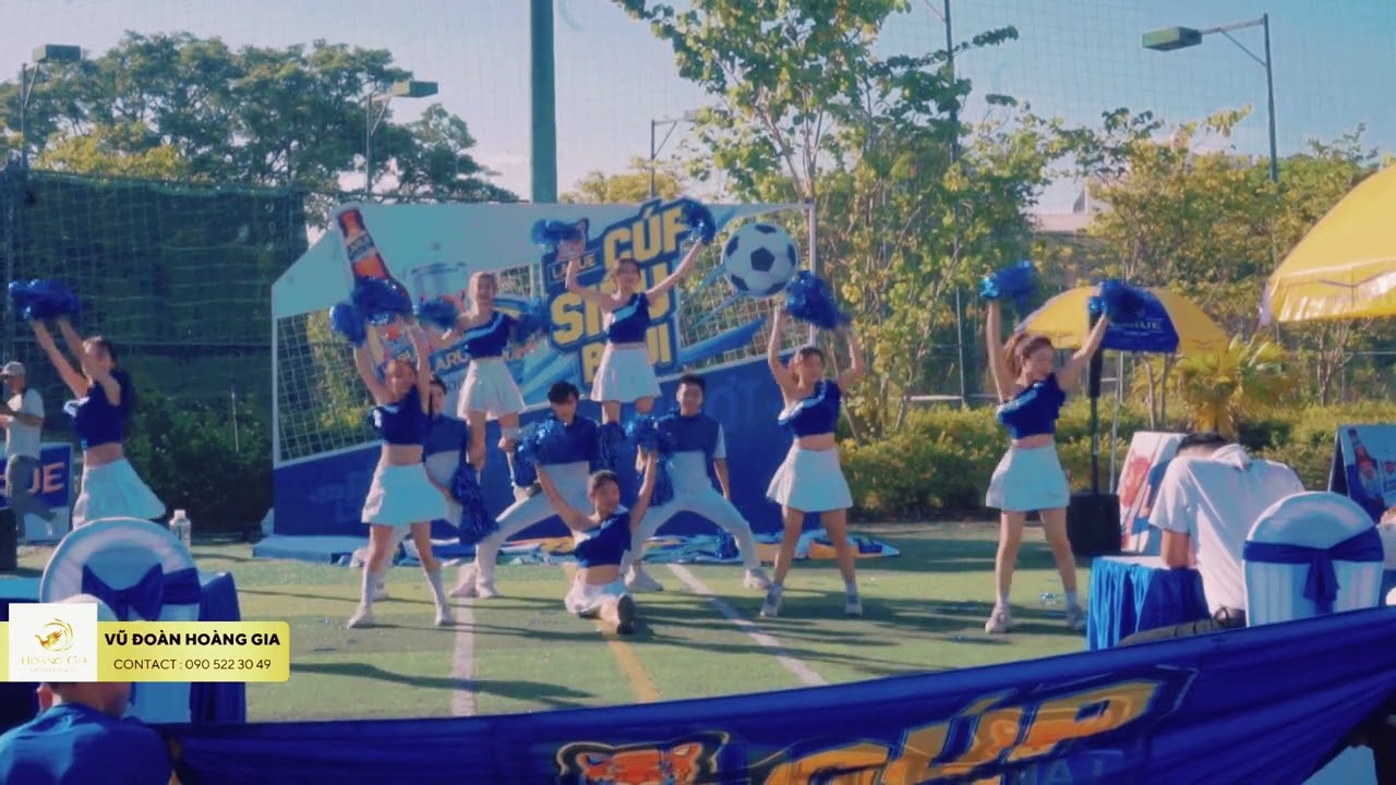 Vũ đoàn Đà Nẵng | Hoàng Gia - Nhảy cổ động tại giải đấu bóng đá Larue 2023