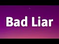 Imagine Dragons - Bad Liar (Lyrics)