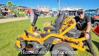 🎥 Cub Cadet Ultima ZTS Lawn Mower Demo with Rick Deyoung | Richland County Fair 🌱