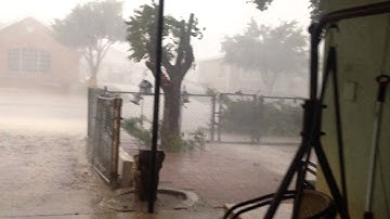 Hail storm in Zapata TX🌫🌧