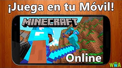 Juega a Minecraft Online en Tu Movil Android | Skywars, HungerGames | SIN LAG