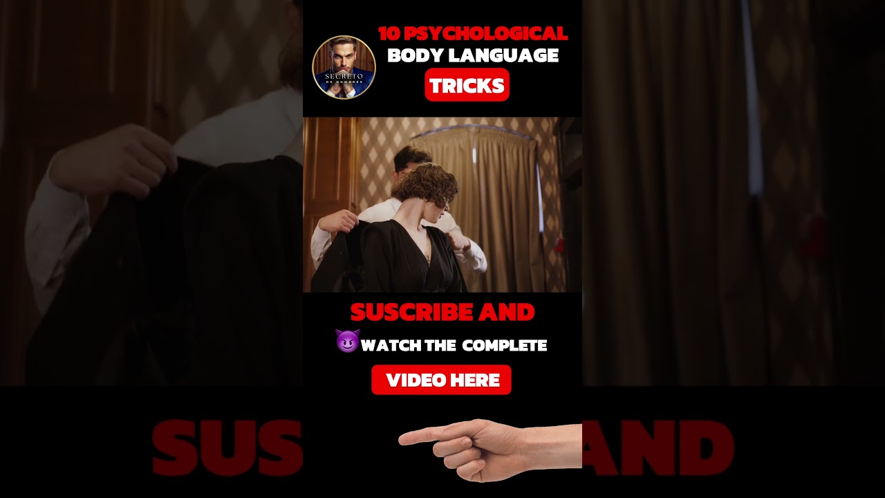 10 PSYCHOLOGICAL BODY LANGUAGE TRICKS😎| TO BE IRRESISTIBLE