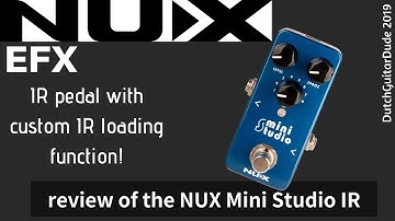 Review of the NUX mini studio