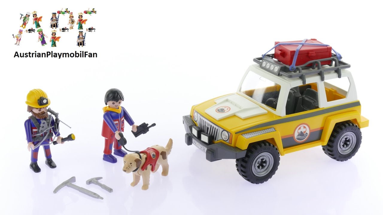 playmobil mountain rescue