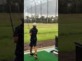 Practicing at the driving range after my competition! #golfswing