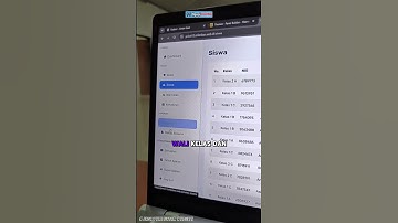 cara membuat aplikasi absensi berbasis web#coding #programmer #laravel #aplikasi #website #fullstack