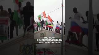 Thousands Gather in Niger’s Capital, Condemn West African Bloc | Subscribe to Firstpost screenshot 4