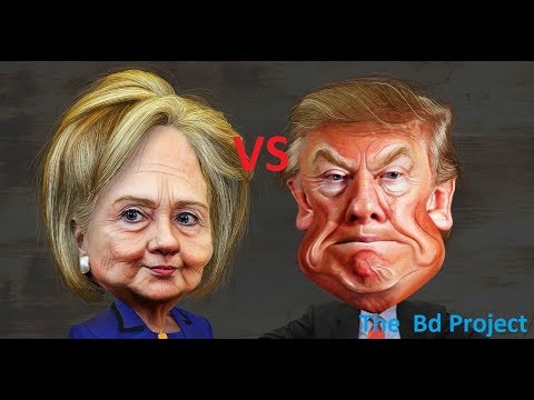 Hillary vs Trump : ვინ მოერევა ? Battle simulator !!!