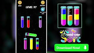 Water Sort puzzle Color Puzzle Game | Liquid Sort Game | Gameclip screenshot 5