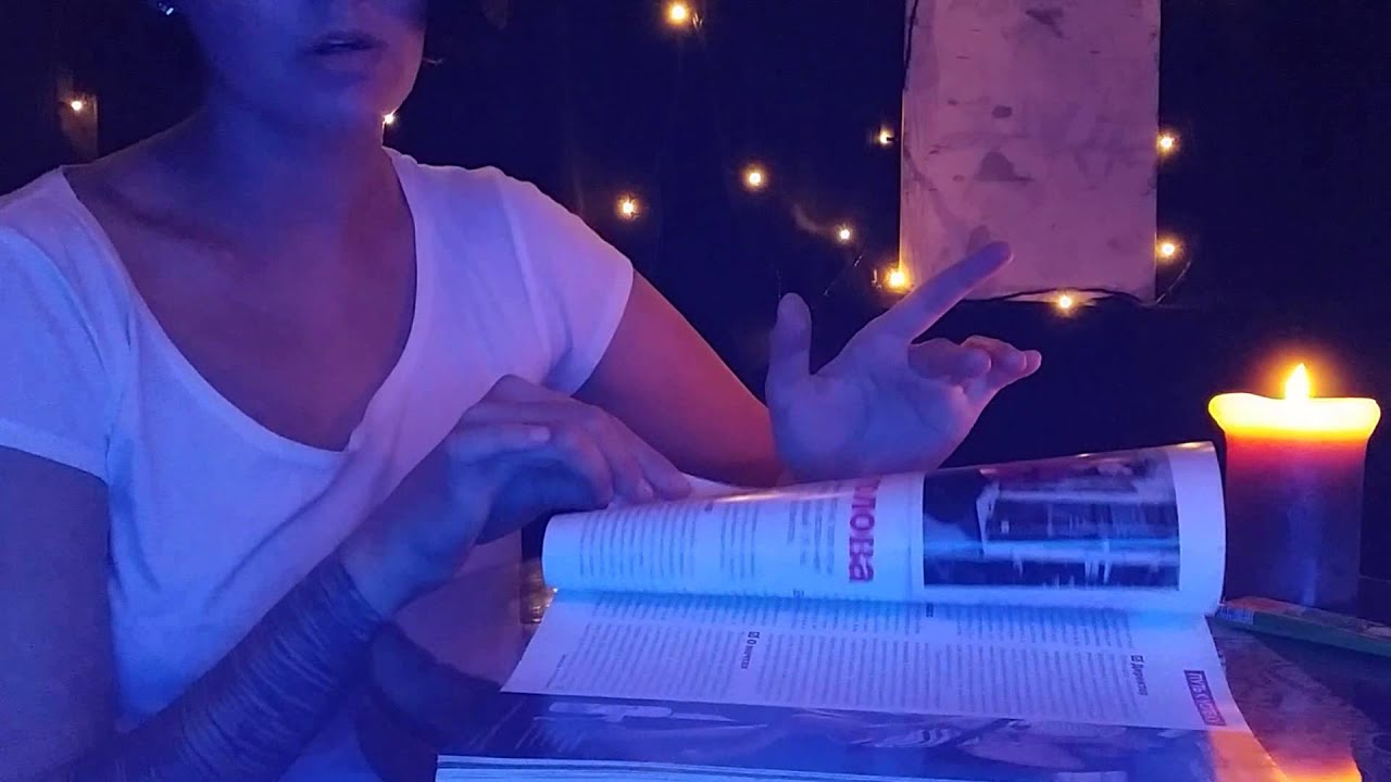 Slow page turning+rambling+finger licking ASMR request 🙌 🙇 📖 👄✨💤
