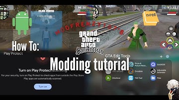 GTA SAN Andreas Modding Tutorial | Android