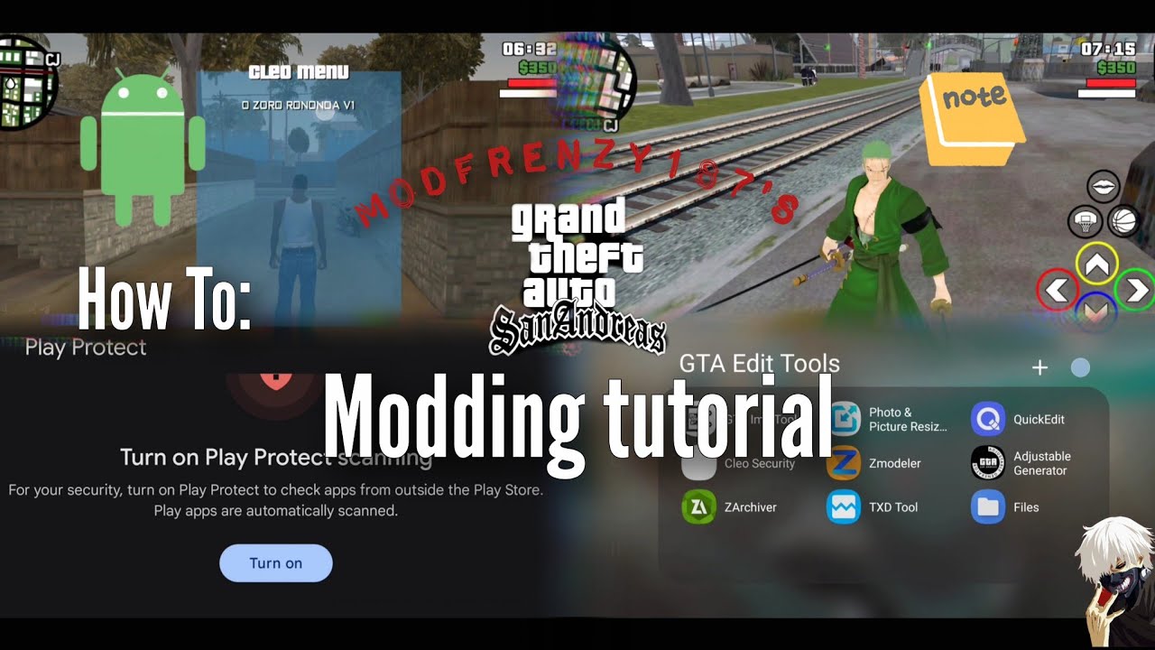 GTA SAN Andreas Modding Tutorial | Android - YouTube