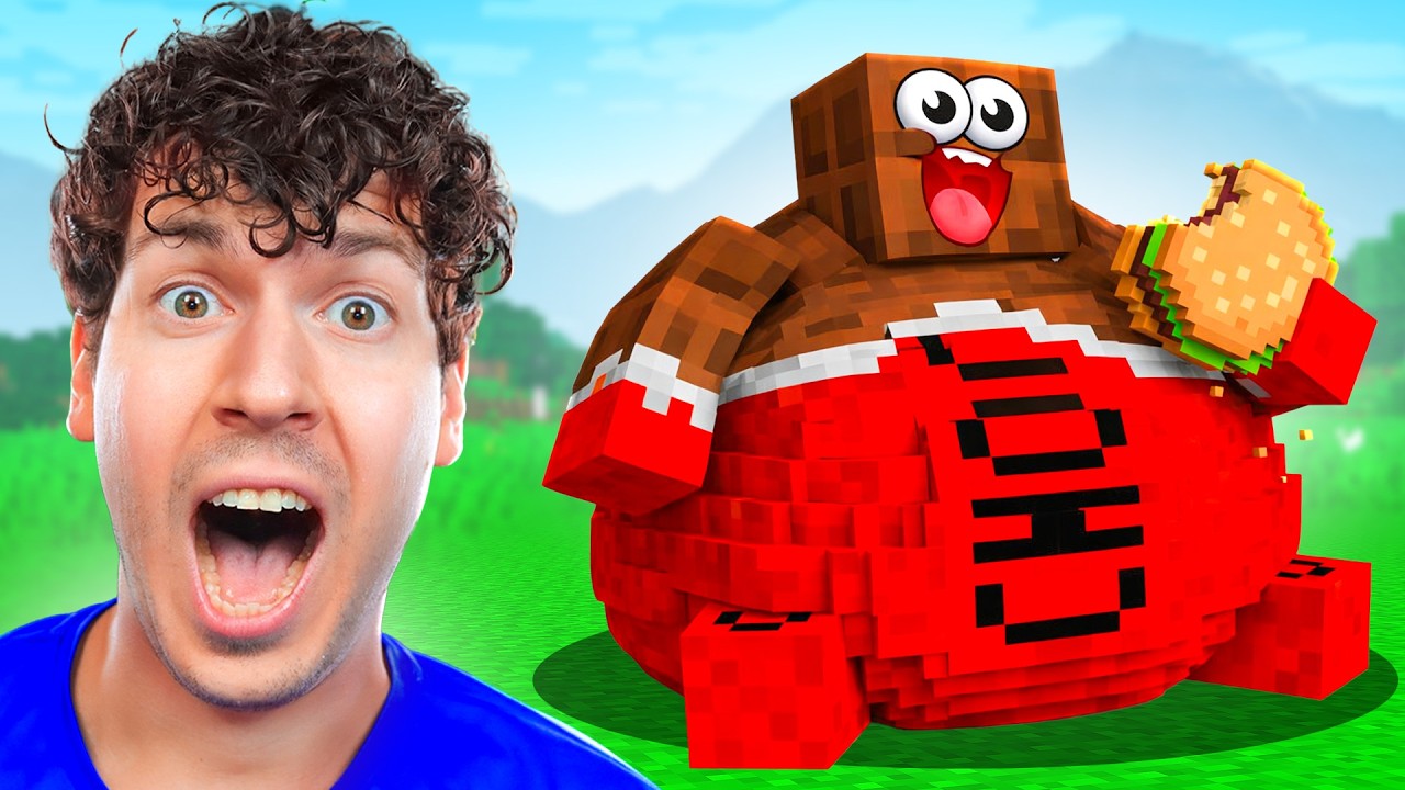 ОН СЪЕЛ СЛИШКОМ МНОГО… 😱 ЧТО ПОШЛО НЕ ТАК? МАЙНКРАФТ