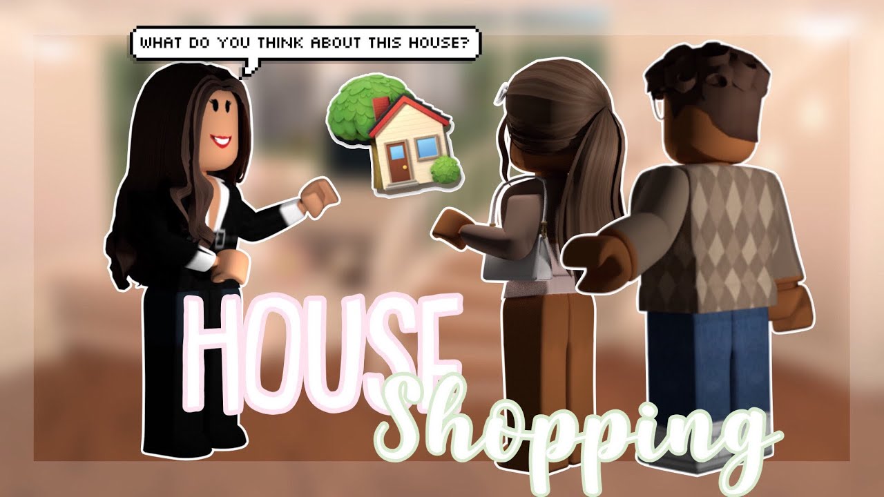 We went House Shopping! Bloxburg Family Roleplays YouTube