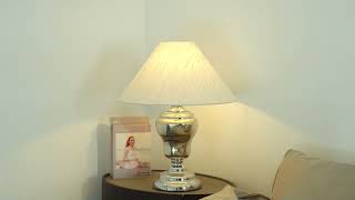 Nordic Simple Table Lamp – Material, Details & Lighting Effect Demo | Modern Minimalist Lamp