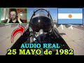 Español REACCIONA a AUDIOS REALES de LOS HEROES ARGENTINOS en MALVINAS 1982