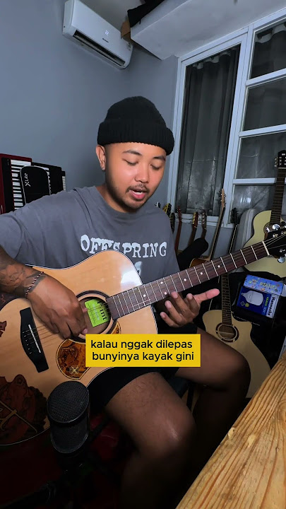 Cara Membuat Suara TING Di Gitar