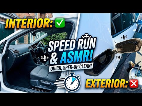 ASMR CAR CLEAN