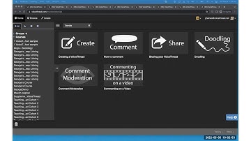 Basic session on using VoiceThread in D2L Brightspace
